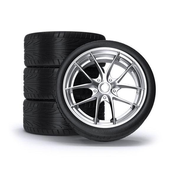 Car Tire Stack